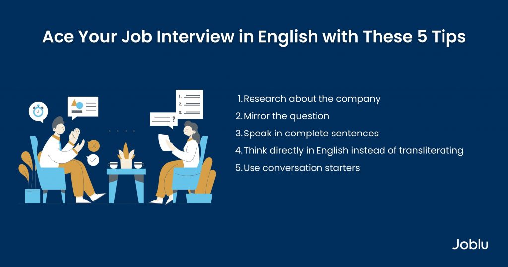 Prepare for a job interview in english 6 simple tips for success – Artofit