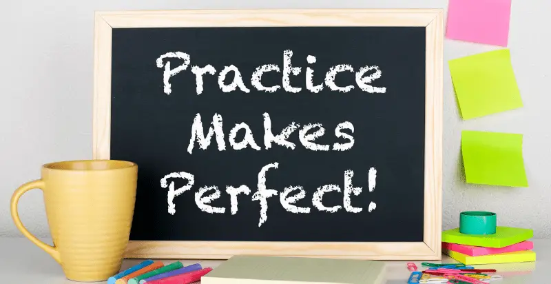 50 Awe Inspiring Practice Makes Perfect Quotes - AnQuotes.com