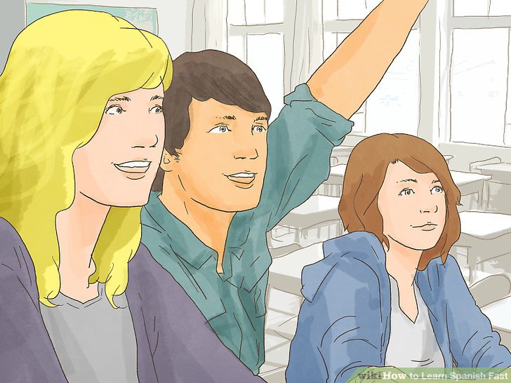 3 Ways to Learn Spanish Fast - wikiHow