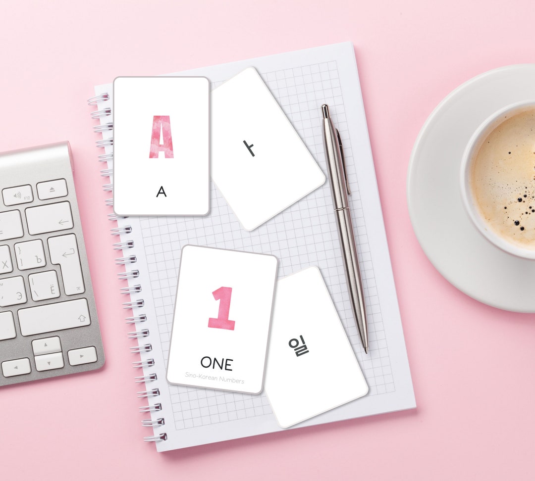 Korean Flashcards Digital Download Learn Korean Vocabulary Hangul Words ... Korean Flashcards Digital Download Learn Korean Vocabulary Hangul Words ...