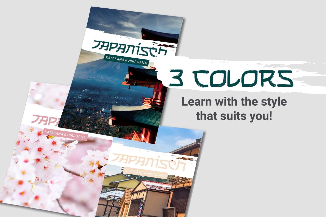 Learning Japanese Hiragana And Katakana Ebook | learn japanese anime