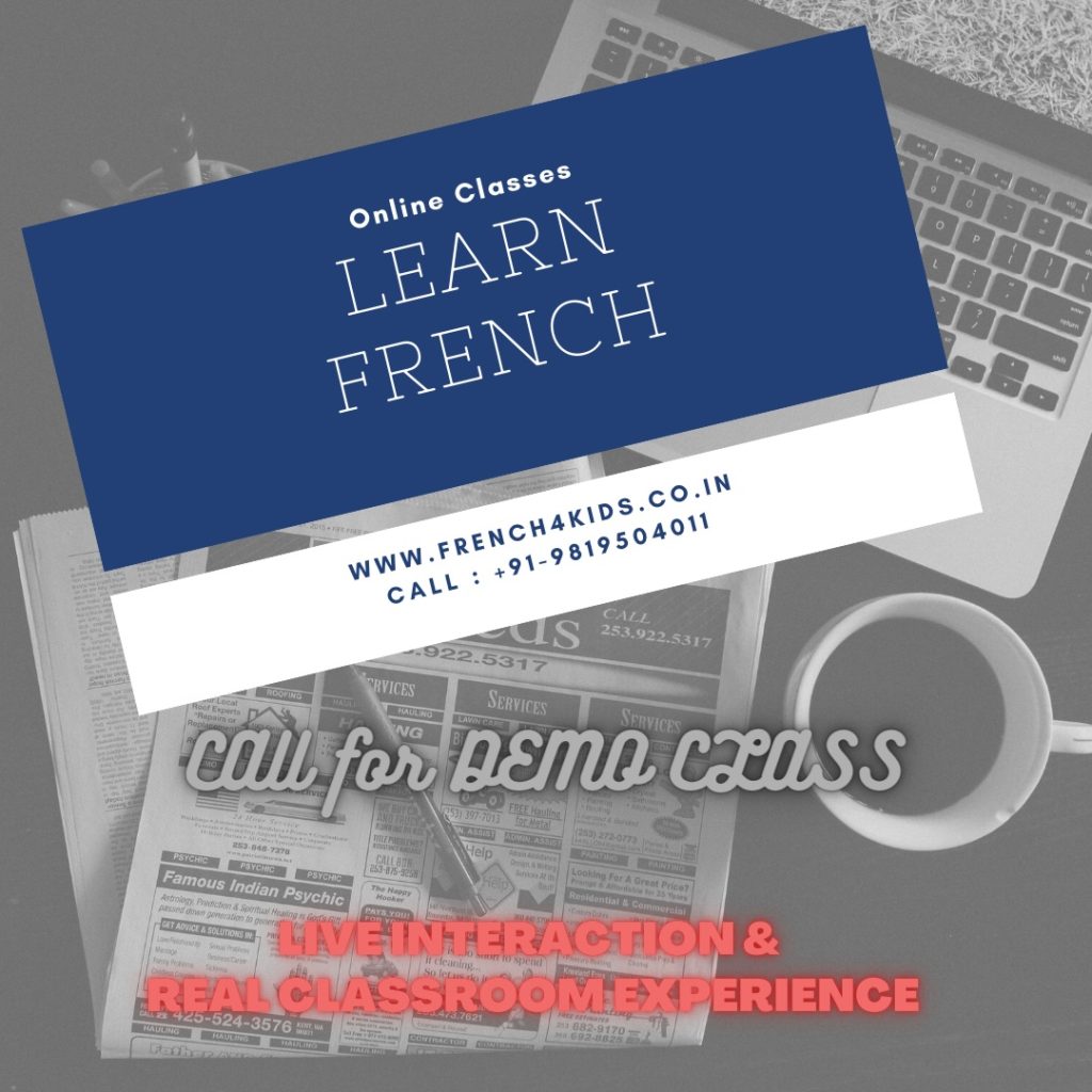 French Online Classes - Indian Institute of Foreign Languages